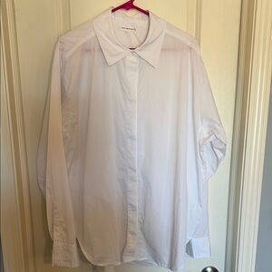 Good American Crisp White Dress Shirt